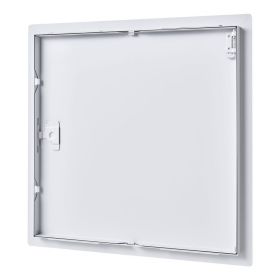 Access Panel For Drywall, 15.2 X 15.2 In Galvanized Steel Access Door, Easy Install Hinged Service Panel With Screwdriver Latch, For Ceiling Plum (Option: Default)